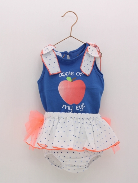 Conjunto camiseta y braguita