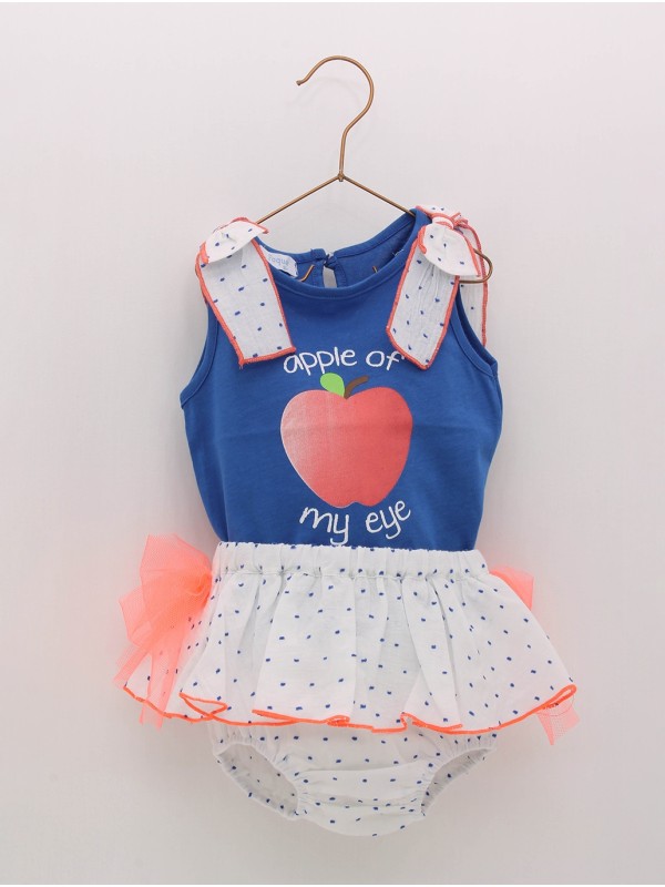 Conjunto camiseta y braguita
