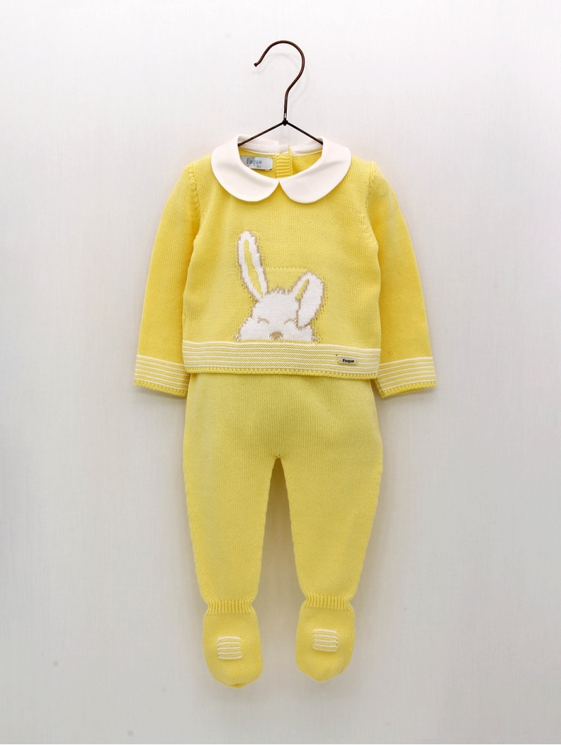 Conjunto niño primera puesta conejito