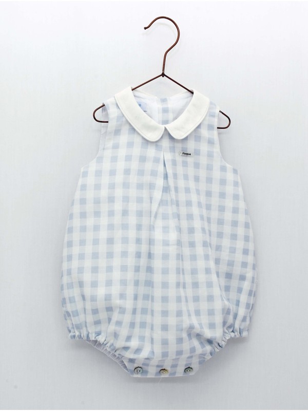 Pelele quadro vichy