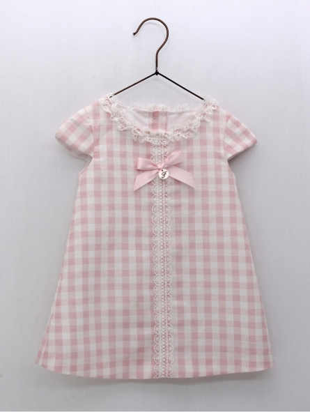 Vestido quadro vichy