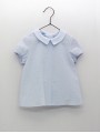 Camisa batista celeste