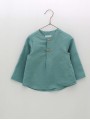 Camisa lino verde