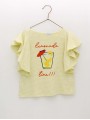 Ruffle sleeve t-shirt