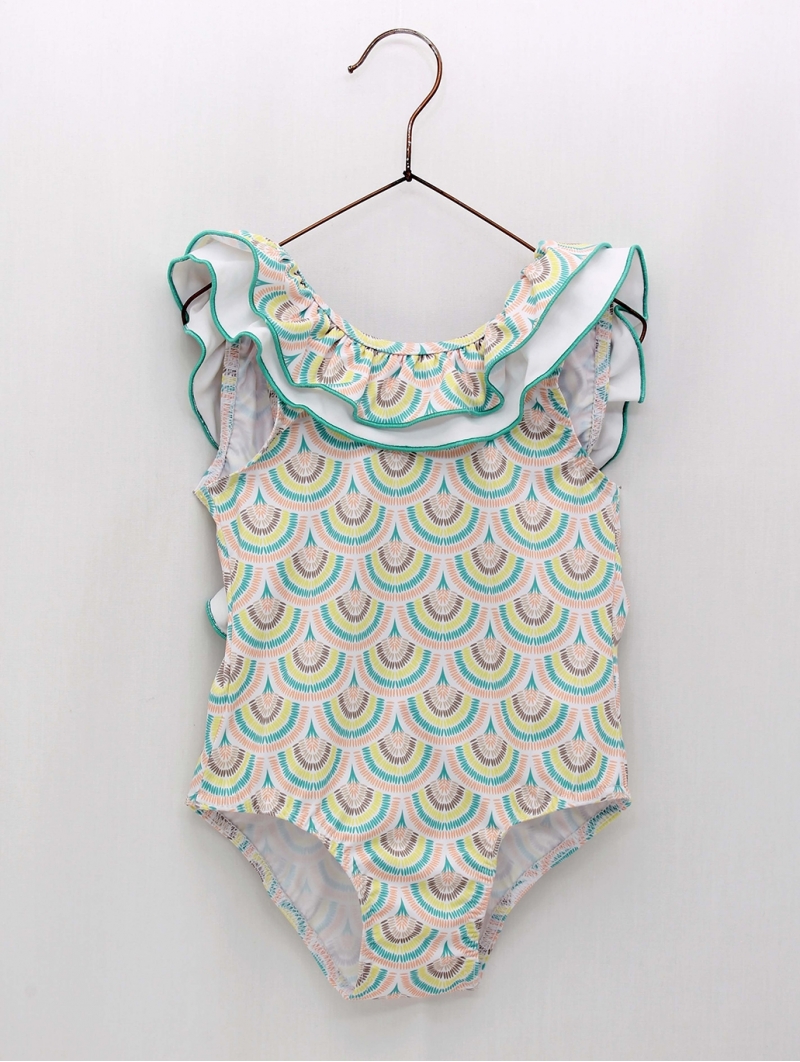 Bañador niña estampado Revival