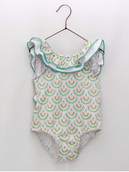 Bañador niña estampado Revival
