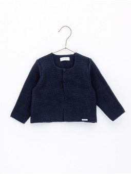 Garter stitch jacket