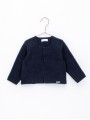 Garter stitch jacket