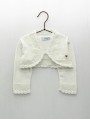 Chaqueta puntas redondas con puntilla