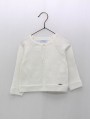 Chaqueta longa punto liso