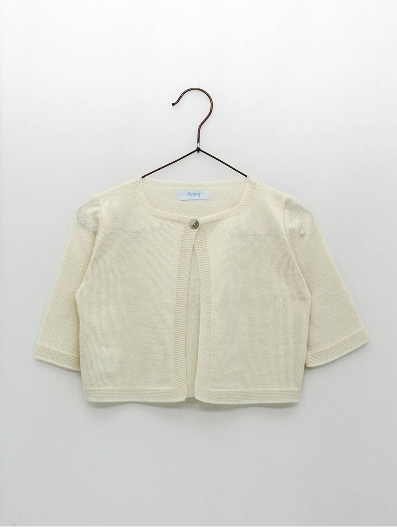 Long jacket with French sleeves