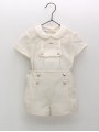Batiste blouse and shorts set