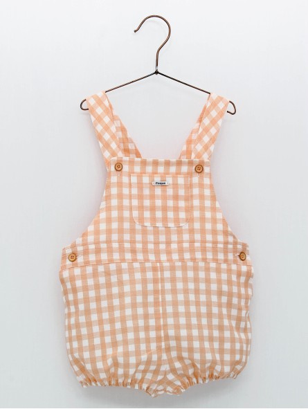 Nana Chequered Dungarees