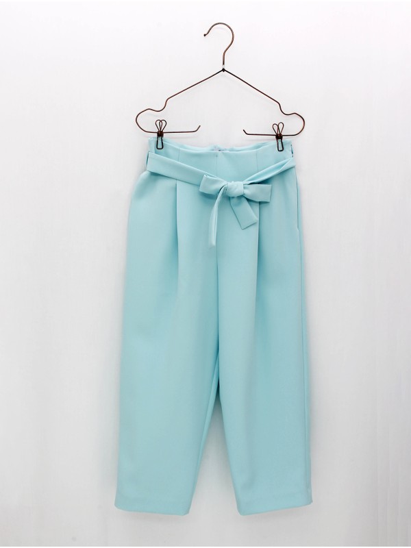 Pantalón largo talle alto
