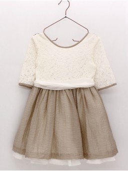 Vestido corte cintura Amélie