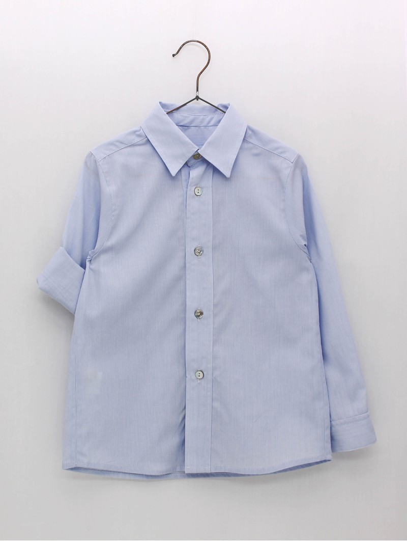 Camisa mil rayas celeste