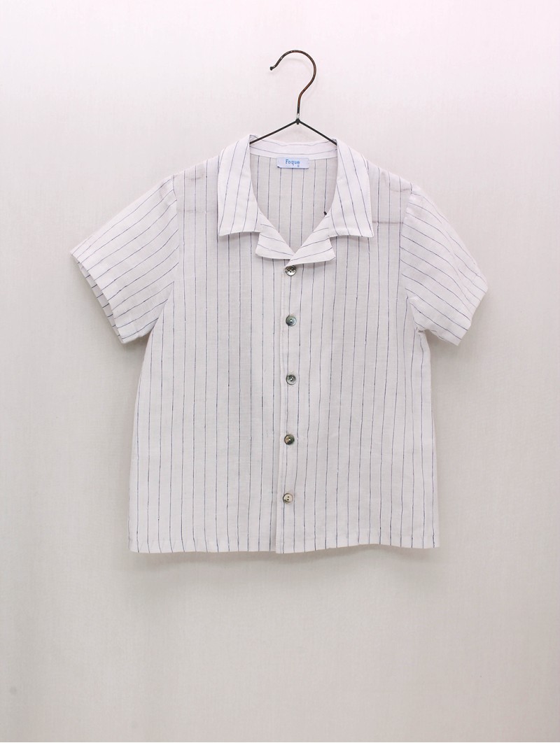 CAMISA RAYA FINA MANGA CORTA CC. DANTE