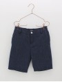 Pantalón curto azul mariño
