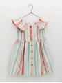 Vestido camisero rayas