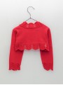Chaqueta con ondas y calados