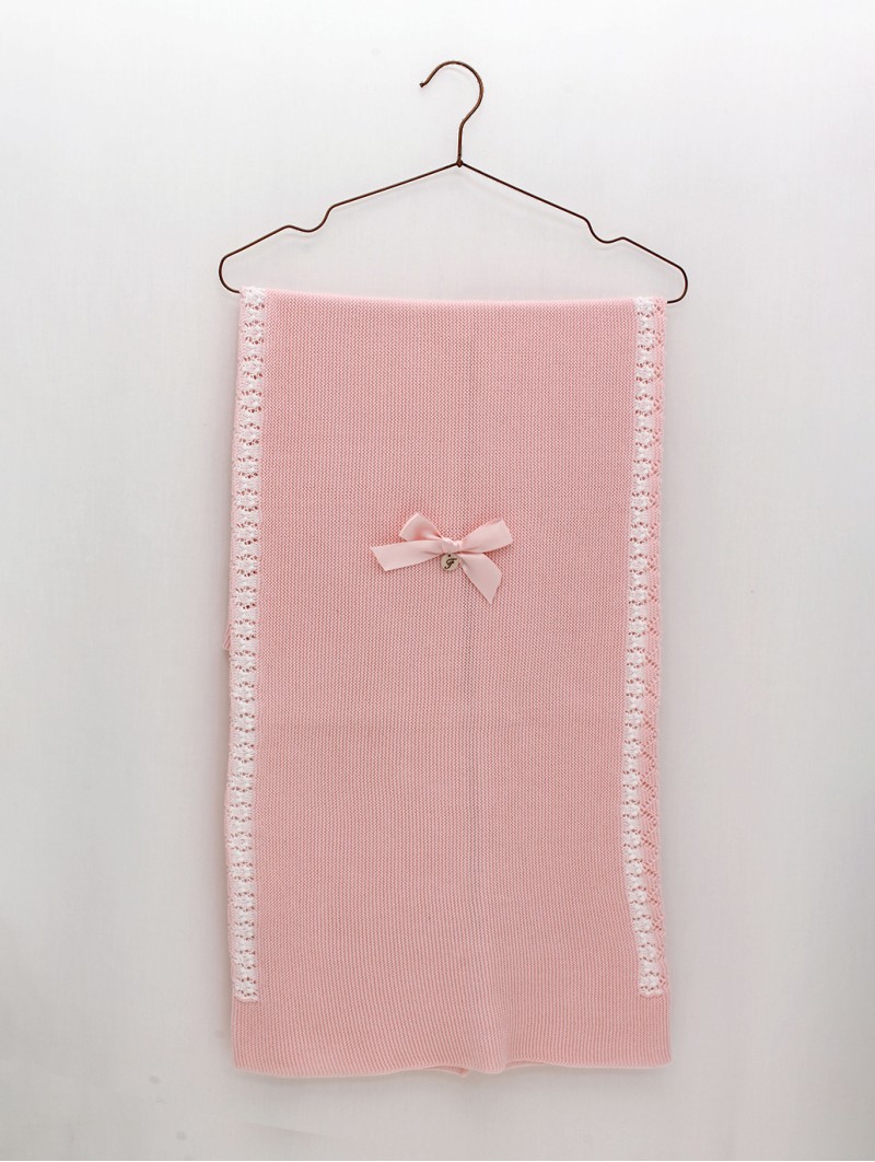 Baby knitted blanket