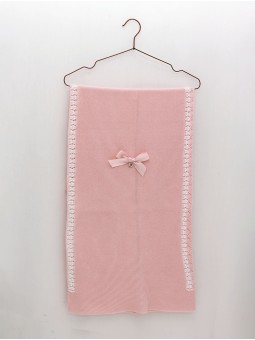 Baby knitted blanket