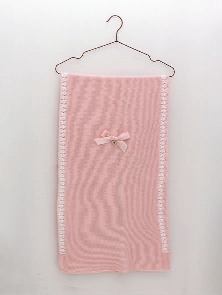 Baby knitted blanket