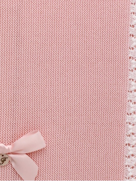 Baby knitted blanket