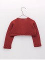 Knitted girl cardigan
