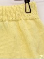 Baby boy-girl knit bloomers with bow