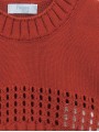 Short girl knitted jumper
