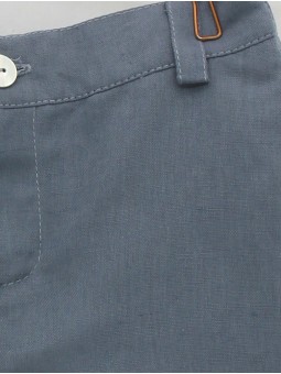 Calça curta linho