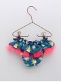 Cuequinha estampado papagaios
