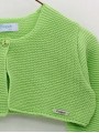 Bolero garter stitch jacket