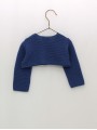 Bolero garter stitch jacket