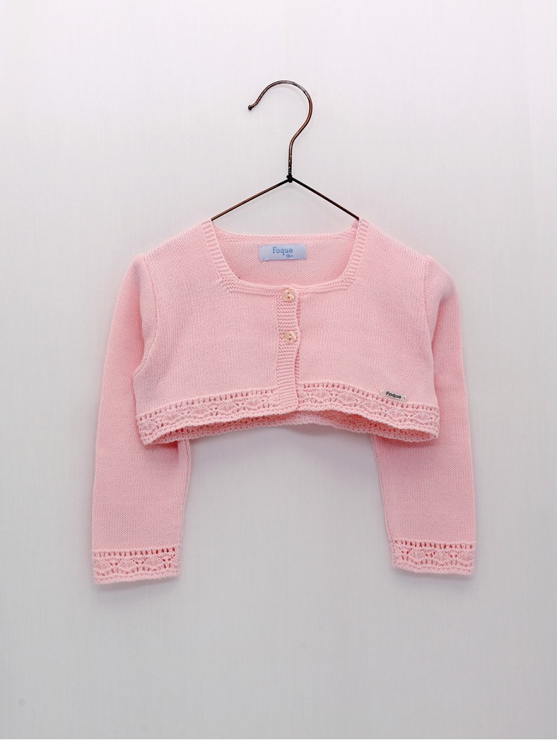 Chaqueta escote cuadrado