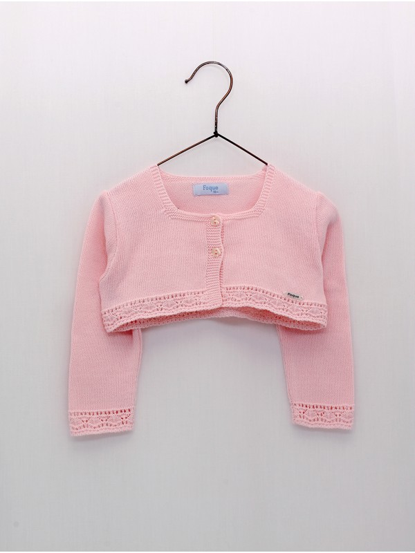 Chaqueta escote cuadrado
