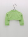 Wave knit jacket