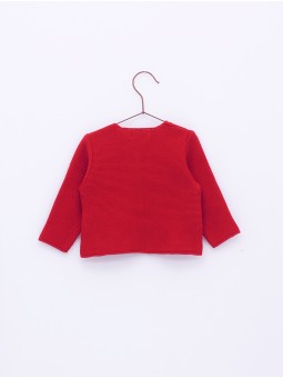 Garter stitch jacket