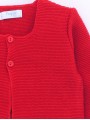 Garter stitch jacket