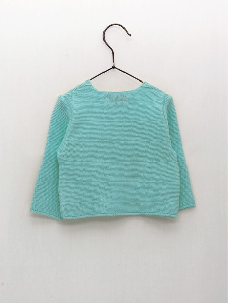Garter stitch jacket