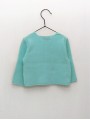 Garter stitch jacket