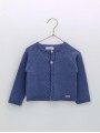 Chaqueta larga con ochos