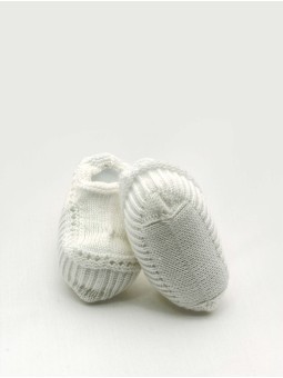 Knitted bootie