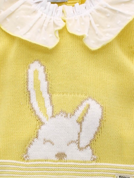 Conjunto niña primera puesta conejito