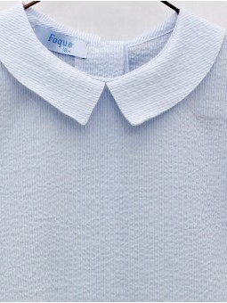 Camisa batista celeste