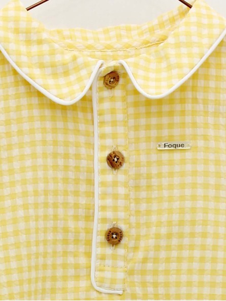 Gingham Check Shirt