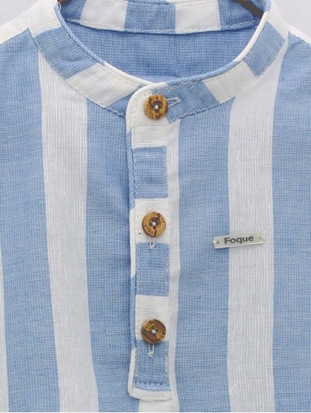 Camisa manga curta listras