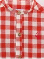 Camisa Vichy manga larga