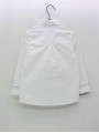 Camisa blanca cuello camisero